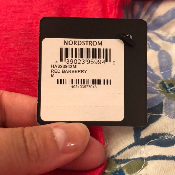 Red Halogen twist front shirt NWT - Picture 3 of 5